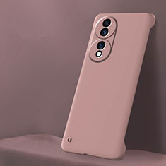 Handyhülle Hülle Hartschalen Kunststoff Rahmenlos Schutzhülle Tasche Matt für Huawei Honor X7b Rosa