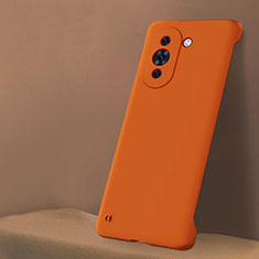 Handyhülle Hülle Hartschalen Kunststoff Rahmenlos Schutzhülle Tasche Matt für Huawei Nova 10 Orange