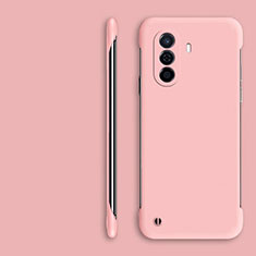 Handyhülle Hülle Hartschalen Kunststoff Rahmenlos Schutzhülle Tasche Matt für Huawei Nova Y70 Plus Rosa