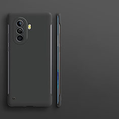 Handyhülle Hülle Hartschalen Kunststoff Rahmenlos Schutzhülle Tasche Matt für Huawei Nova Y70 Plus Schwarz