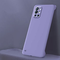 Handyhülle Hülle Hartschalen Kunststoff Rahmenlos Schutzhülle Tasche Matt für OnePlus 9R 5G Helles Lila