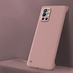 Handyhülle Hülle Hartschalen Kunststoff Rahmenlos Schutzhülle Tasche Matt für OnePlus 9R 5G Rosa