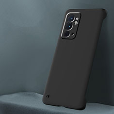 Handyhülle Hülle Hartschalen Kunststoff Rahmenlos Schutzhülle Tasche Matt für OnePlus 9RT 5G Schwarz