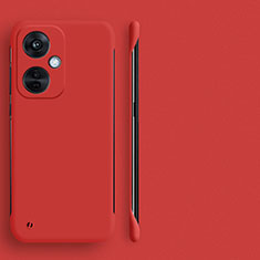 Handyhülle Hülle Hartschalen Kunststoff Rahmenlos Schutzhülle Tasche Matt für Oppo K11x 5G Rot