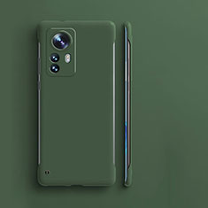 Handyhülle Hülle Hartschalen Kunststoff Rahmenlos Schutzhülle Tasche Matt für Xiaomi Redmi Note 12S Nachtgrün