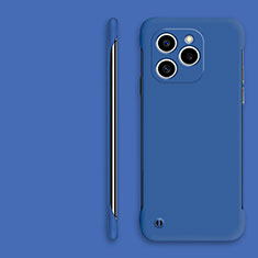 Handyhülle Hülle Hartschalen Kunststoff Rahmenlos Schutzhülle Tasche Matt P01 für Huawei Honor 60 SE 5G Blau