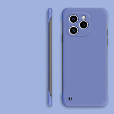 Handyhülle Hülle Hartschalen Kunststoff Rahmenlos Schutzhülle Tasche Matt P01 für Huawei Honor 60 SE 5G Lavendel Grau