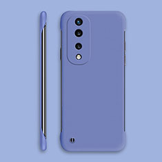 Handyhülle Hülle Hartschalen Kunststoff Rahmenlos Schutzhülle Tasche Matt P01 für Huawei Honor 70 Pro+ Plus 5G Lavendel Grau