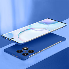 Handyhülle Hülle Hartschalen Kunststoff Rahmenlos Schutzhülle Tasche Matt P01 für OnePlus 10 Pro 5G Blau