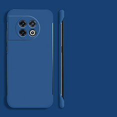 Handyhülle Hülle Hartschalen Kunststoff Rahmenlos Schutzhülle Tasche Matt P01 für OnePlus Ace 2 5G Blau