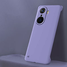 Handyhülle Hülle Hartschalen Kunststoff Rahmenlos Schutzhülle Tasche Matt Z01 für Huawei Honor 60 5G Violett