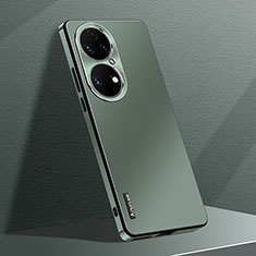 Handyhülle Hülle Hartschalen Kunststoff Schutzhülle Tasche Matt AT1 für Huawei P50 Pro Grün