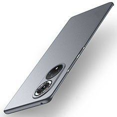 Handyhülle Hülle Hartschalen Kunststoff Schutzhülle Tasche Matt für Huawei Nova 9 Pro Grau