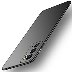 Handyhülle Hülle Hartschalen Kunststoff Schutzhülle Tasche Matt für OnePlus 9RT 5G Schwarz