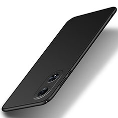 Handyhülle Hülle Hartschalen Kunststoff Schutzhülle Tasche Matt für Oppo A1 Pro 5G Schwarz