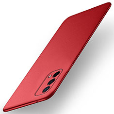 Handyhülle Hülle Hartschalen Kunststoff Schutzhülle Tasche Matt für Oppo A54 5G Rot