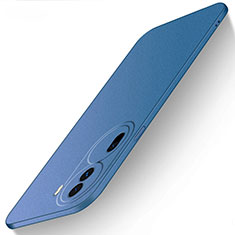 Handyhülle Hülle Hartschalen Kunststoff Schutzhülle Tasche Matt für Oppo Reno11 Pro 5G Blau
