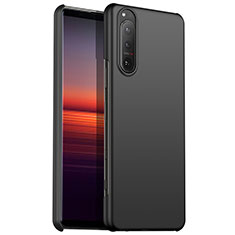 Handyhülle Hülle Hartschalen Kunststoff Schutzhülle Tasche Matt für Sony Xperia 1 III Schwarz