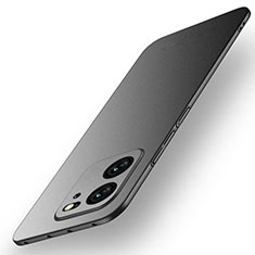 Handyhülle Hülle Hartschalen Kunststoff Schutzhülle Tasche Matt für Xiaomi Mi 13T Pro 5G Schwarz