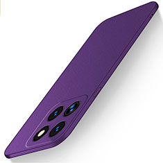 Handyhülle Hülle Hartschalen Kunststoff Schutzhülle Tasche Matt für Xiaomi Mi 14 Pro 5G Violett