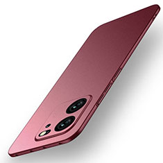 Handyhülle Hülle Hartschalen Kunststoff Schutzhülle Tasche Matt für Xiaomi Redmi K60 Ultra 5G Rot