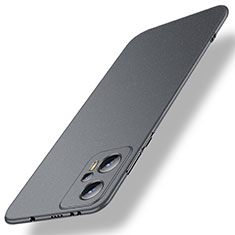 Handyhülle Hülle Hartschalen Kunststoff Schutzhülle Tasche Matt für Xiaomi Redmi Note 11T Pro+ Plus 5G Grau