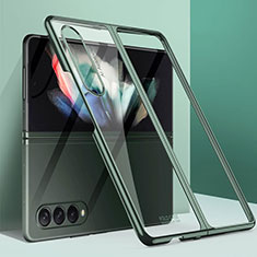 Handyhülle Hülle Hartschalen Kunststoff Schutzhülle Tasche Matt L03 für Samsung Galaxy Z Fold4 5G Grün