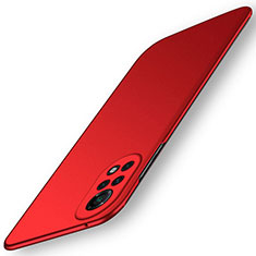 Handyhülle Hülle Hartschalen Kunststoff Schutzhülle Tasche Matt M01 für Huawei Nova 8 Pro 5G Rot