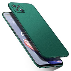 Handyhülle Hülle Hartschalen Kunststoff Schutzhülle Tasche Matt M01 für Oppo A92s 5G Grün