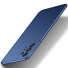 Handyhülle Hülle Hartschalen Kunststoff Schutzhülle Tasche Matt M01 für Samsung Galaxy A23 4G Blau