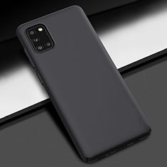Handyhülle Hülle Hartschalen Kunststoff Schutzhülle Tasche Matt M01 für Samsung Galaxy A31 Schwarz