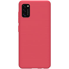 Handyhülle Hülle Hartschalen Kunststoff Schutzhülle Tasche Matt M01 für Samsung Galaxy A41 Rot