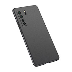 Handyhülle Hülle Hartschalen Kunststoff Schutzhülle Tasche Matt M02 für Huawei Nova 7 SE 5G Grau