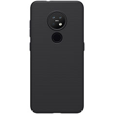 Handyhülle Hülle Hartschalen Kunststoff Schutzhülle Tasche Matt M02 für Nokia 6.2 Schwarz