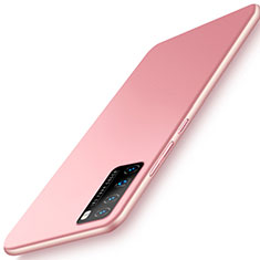 Handyhülle Hülle Hartschalen Kunststoff Schutzhülle Tasche Matt M03 für Huawei Nova 7 Pro 5G Rosegold