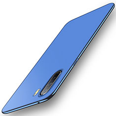 Handyhülle Hülle Hartschalen Kunststoff Schutzhülle Tasche Matt M03 für Oppo A91 Blau