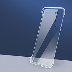 Handyhülle Hülle Hartschalen Kunststoff Schutzhülle Tasche Matt M04 für Samsung Galaxy S21 FE 5G Klar