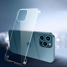 Handyhülle Hülle Hartschalen Kunststoff Schutzhülle Tasche Matt M05 für Apple iPhone 15 Pro Max Klar
