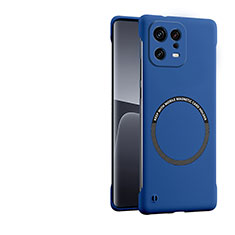 Handyhülle Hülle Hartschalen Kunststoff Schutzhülle Tasche Matt mit Mag-Safe Magnetic Magnetisch für Xiaomi Mi 13 5G Blau