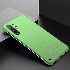 Handyhülle Hülle Hartschalen Kunststoff Schutzhülle Tasche Matt P01 für Samsung Galaxy Note 10 Plus 5G Grün