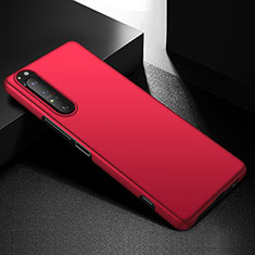 Handyhülle Hülle Hartschalen Kunststoff Schutzhülle Tasche Matt P01 für Sony Xperia 1 IV SO-51C Rot