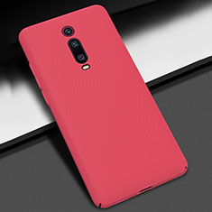 Handyhülle Hülle Hartschalen Kunststoff Schutzhülle Tasche Matt P01 für Xiaomi Mi 9T Rot