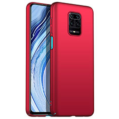 Handyhülle Hülle Hartschalen Kunststoff Schutzhülle Tasche Matt P01 für Xiaomi Poco M2 Pro Rot