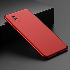 Handyhülle Hülle Hartschalen Kunststoff Schutzhülle Tasche Matt P01 für Xiaomi Redmi 9i Rot