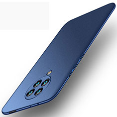 Handyhülle Hülle Hartschalen Kunststoff Schutzhülle Tasche Matt P01 für Xiaomi Redmi K30 Pro Zoom Blau