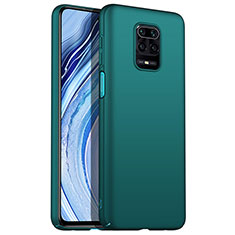 Handyhülle Hülle Hartschalen Kunststoff Schutzhülle Tasche Matt P01 für Xiaomi Redmi Note 9 Pro Grün