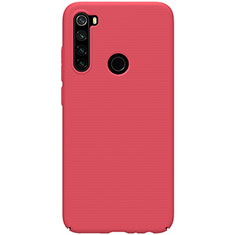 Handyhülle Hülle Hartschalen Kunststoff Schutzhülle Tasche Matt P02 für Xiaomi Redmi Note 8T Rot