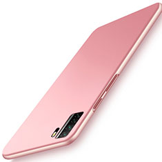 Handyhülle Hülle Hartschalen Kunststoff Schutzhülle Tasche Matt P03 für Huawei P40 Lite 5G Rosegold