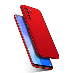 Handyhülle Hülle Hartschalen Kunststoff Schutzhülle Tasche Matt P04 für Huawei Nova 7 SE 5G Rot