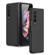 Handyhülle Hülle Hartschalen Kunststoff Schutzhülle Tasche Matt R09 für Samsung Galaxy Z Fold3 5G Schwarz